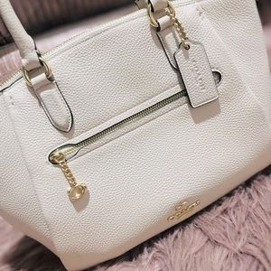 Coach white small bag
